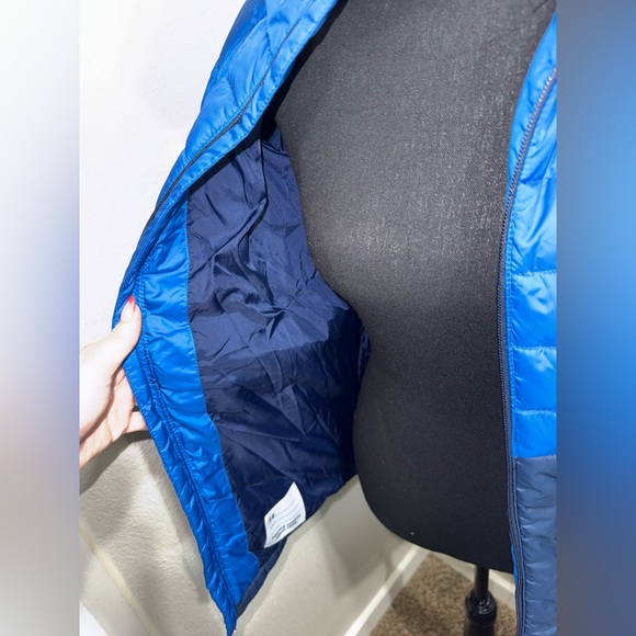 Columbia Kids' Two-Tone Blue Puffer Jacket- Kids 14/16 - Picture 4 of 10